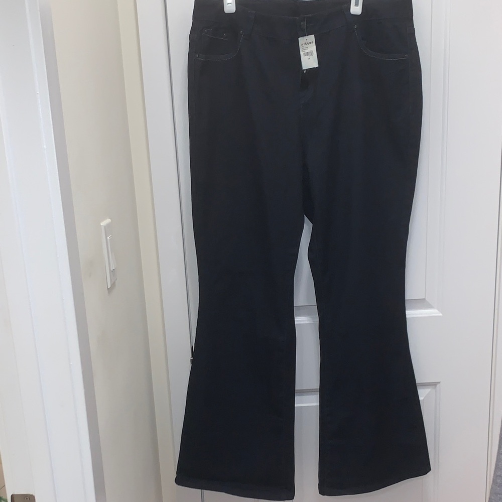 NWT Lane Bryant Blue Flare & Wide Leg Jeans